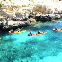 kayaking Gozo north-coast